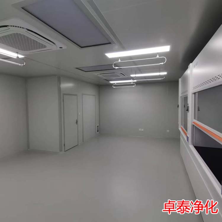 河北电子万级洁净厂房装修设计施工厂家找卓泰净化
